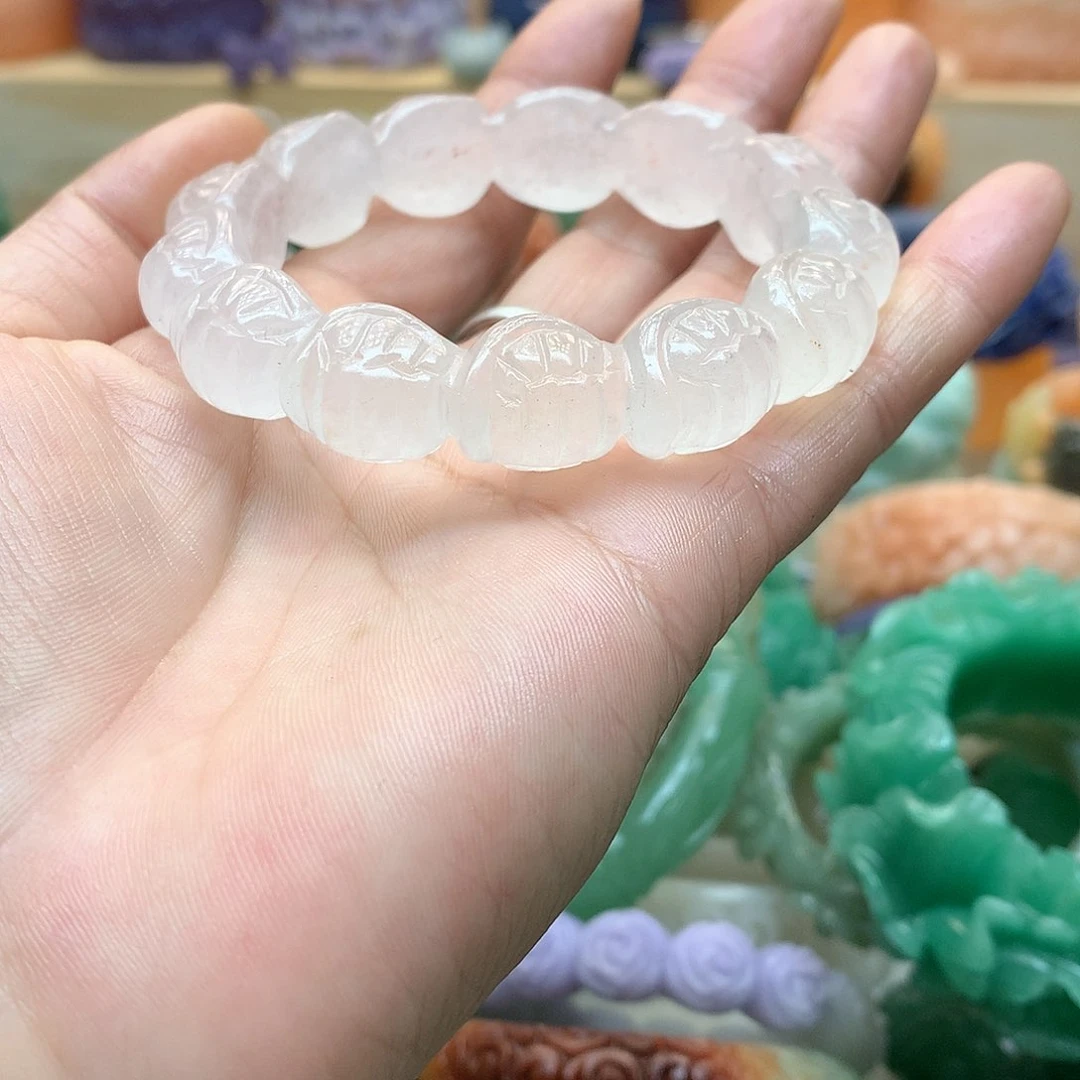 未镶嵌手镯石英质玉I****子