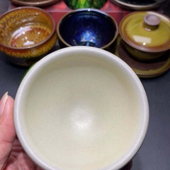茶盏建盏主人杯茶壶盖碗品茗杯009