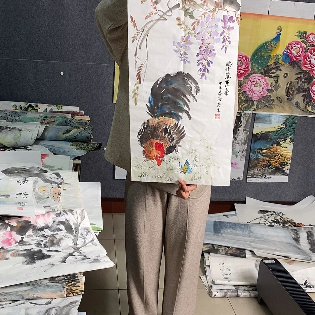 国画手写手绘国画作品78