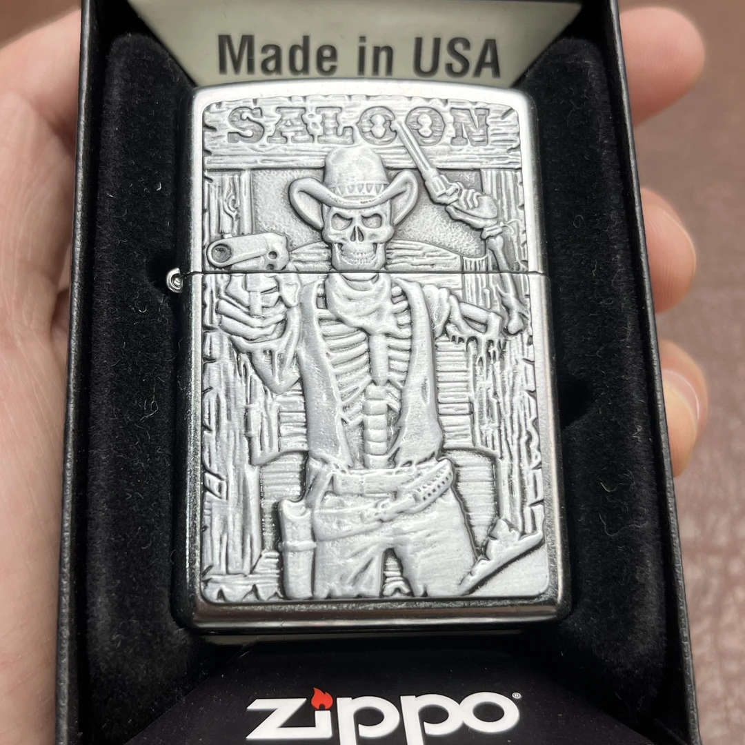 Zippo打火机骷髅DY9902TZ