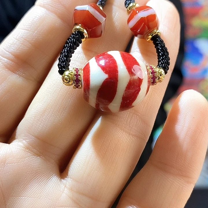 玛瑙/玉髓（覆膜）未镶嵌颈饰