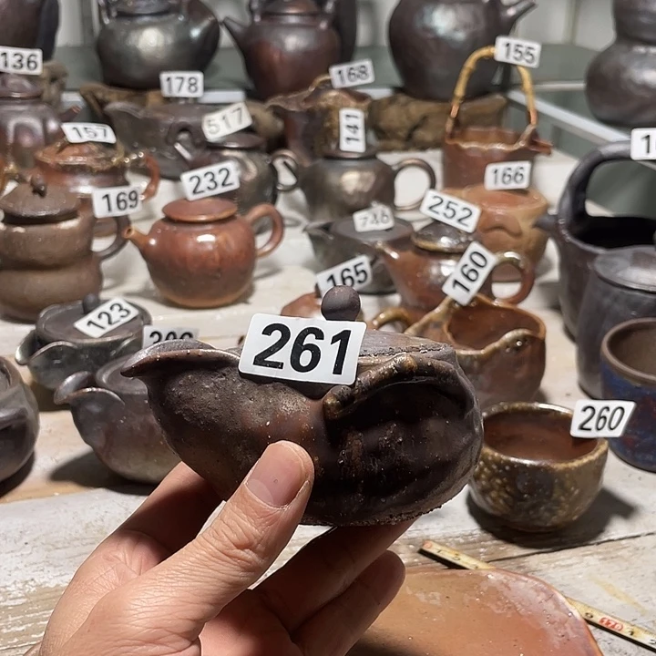 纯手工柴烧茶具精品