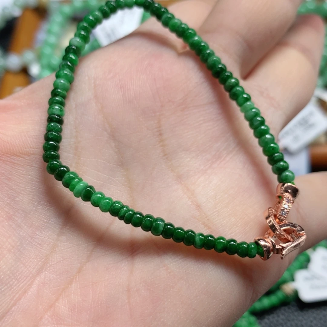 未镶嵌手链翡翠翡翠