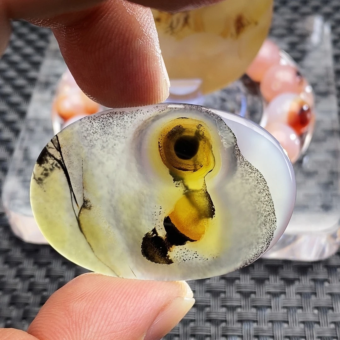 玛瑙/玉髓未镶嵌吊坠(不含链)59