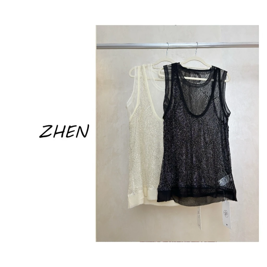 【ZHEN】25K00775 2025新款外套职场风小众设计师款马甲