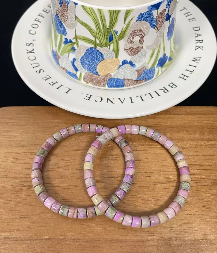 潮生石｜舒俱来归圆直切素圈手串/多样性发其一/C02098