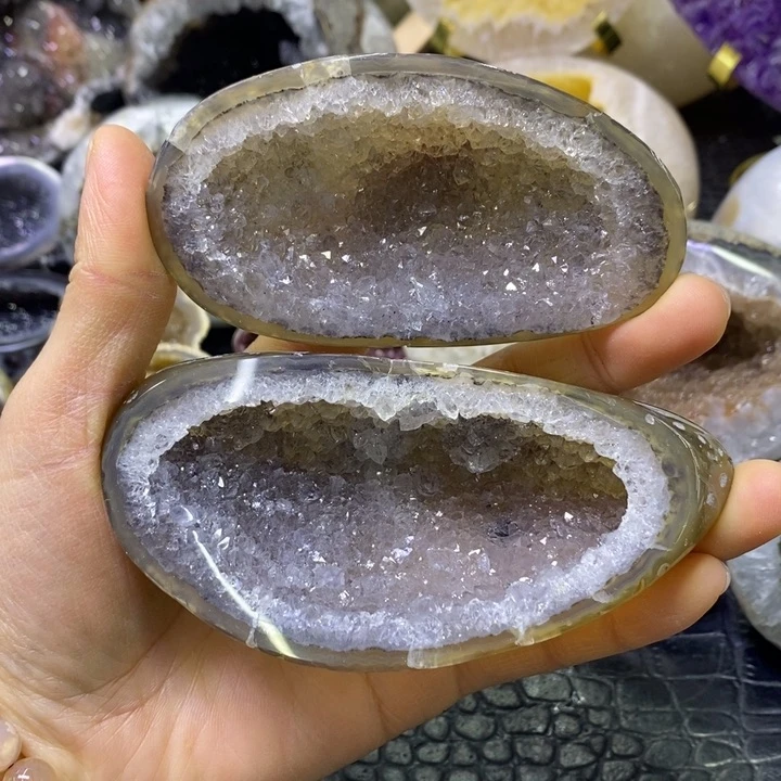 未镶嵌珠宝半成品水晶盆