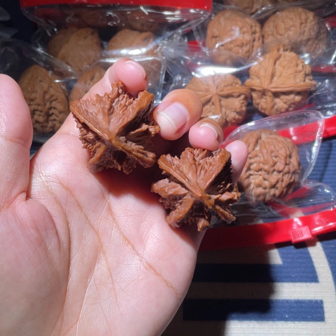 吊坠文玩核桃四棱38