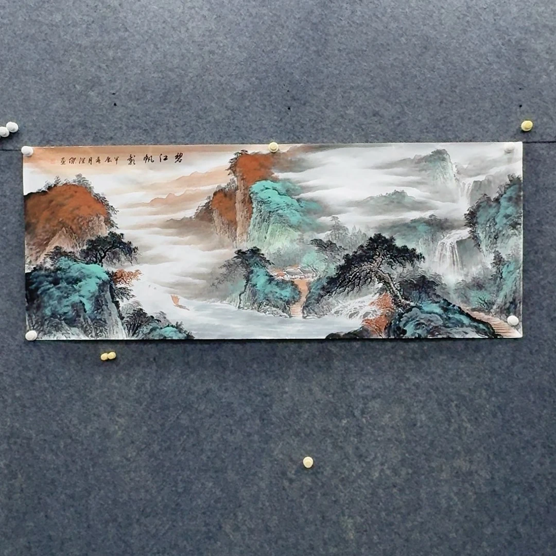 国画国画亲笔手绘
