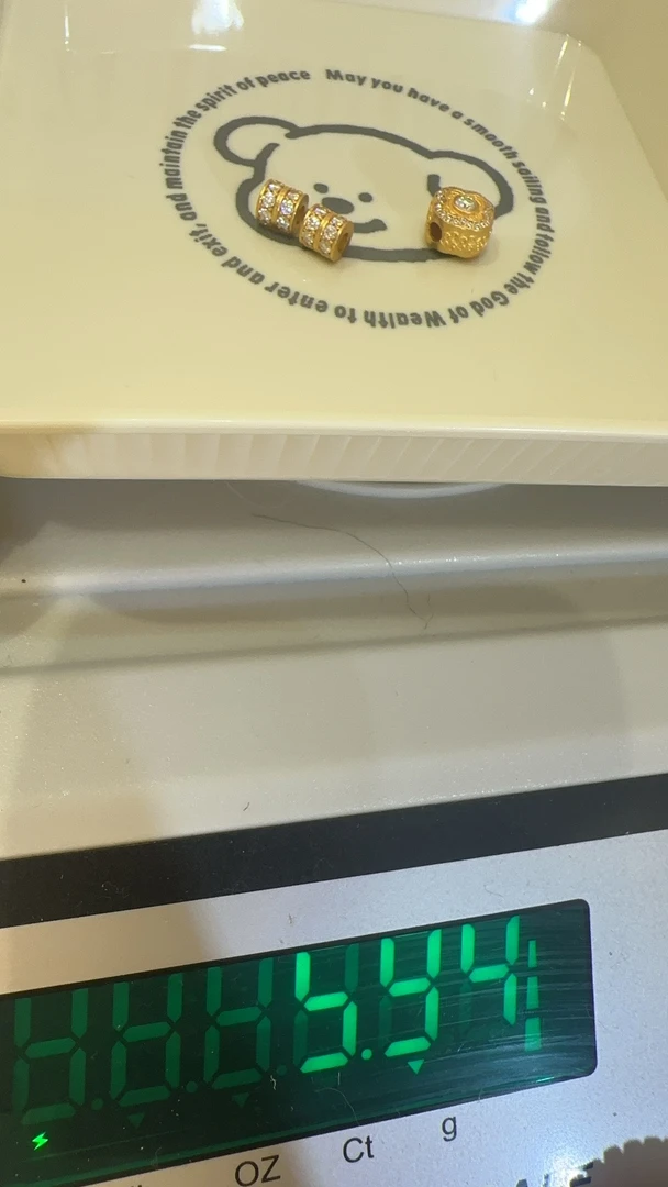 足金精品工艺吊坠