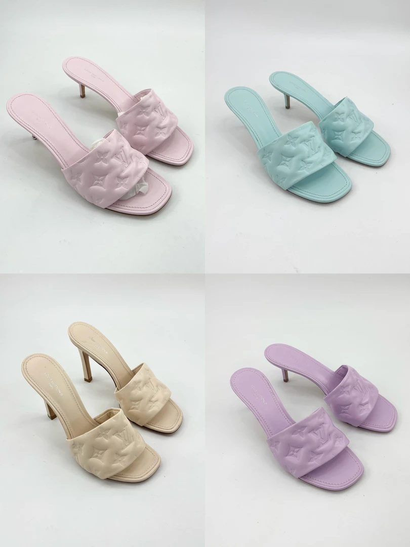 未使用 LouisVuitton/路易威登 36码~39码满印小猫跟高跟鞋合集TT