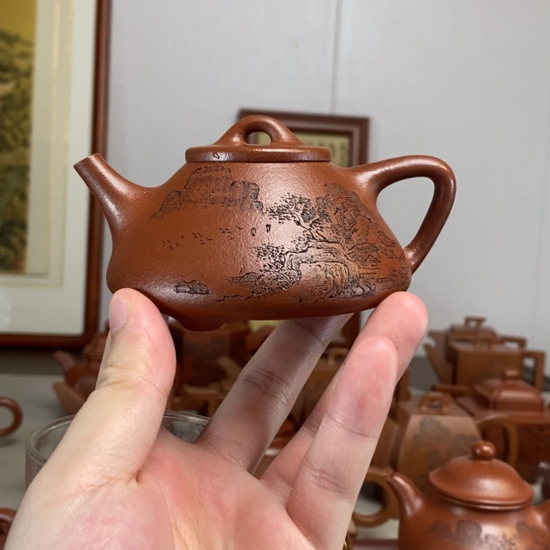 茶壶紫砂原矿泥料传统工艺制作
