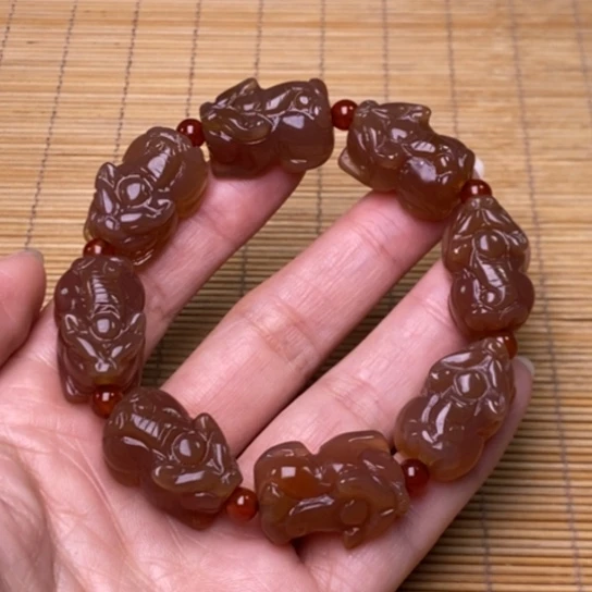 玛瑙/玉髓手链未镶嵌