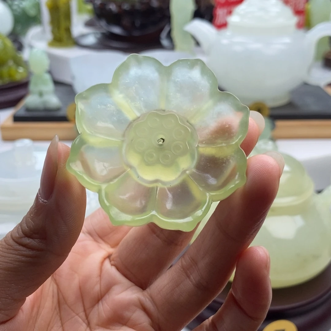 未镶嵌岫玉四大名玉香插