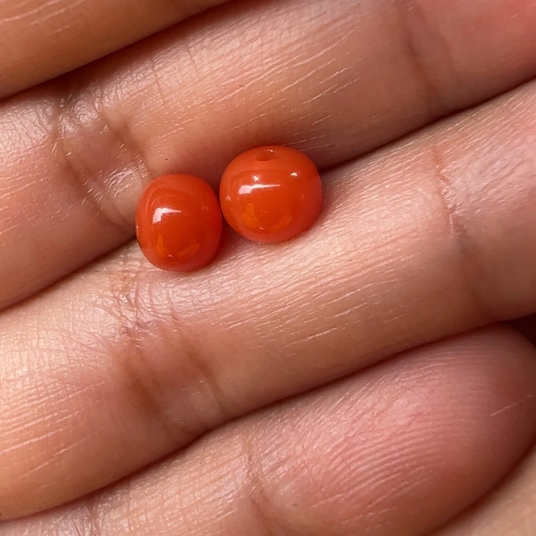 南红玛瑙44444未镶嵌ꪝ****坤6mmm