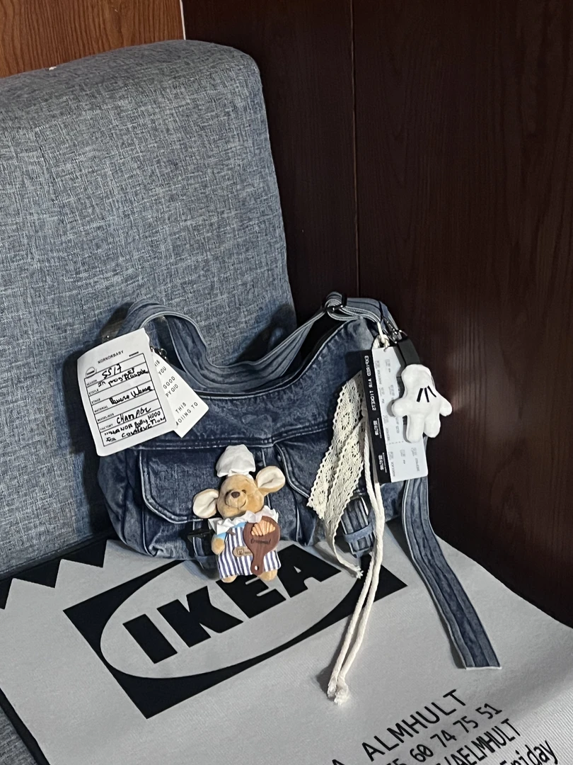 原创小众创意公仔手作潮玩包包过款百搭编码[303-338]