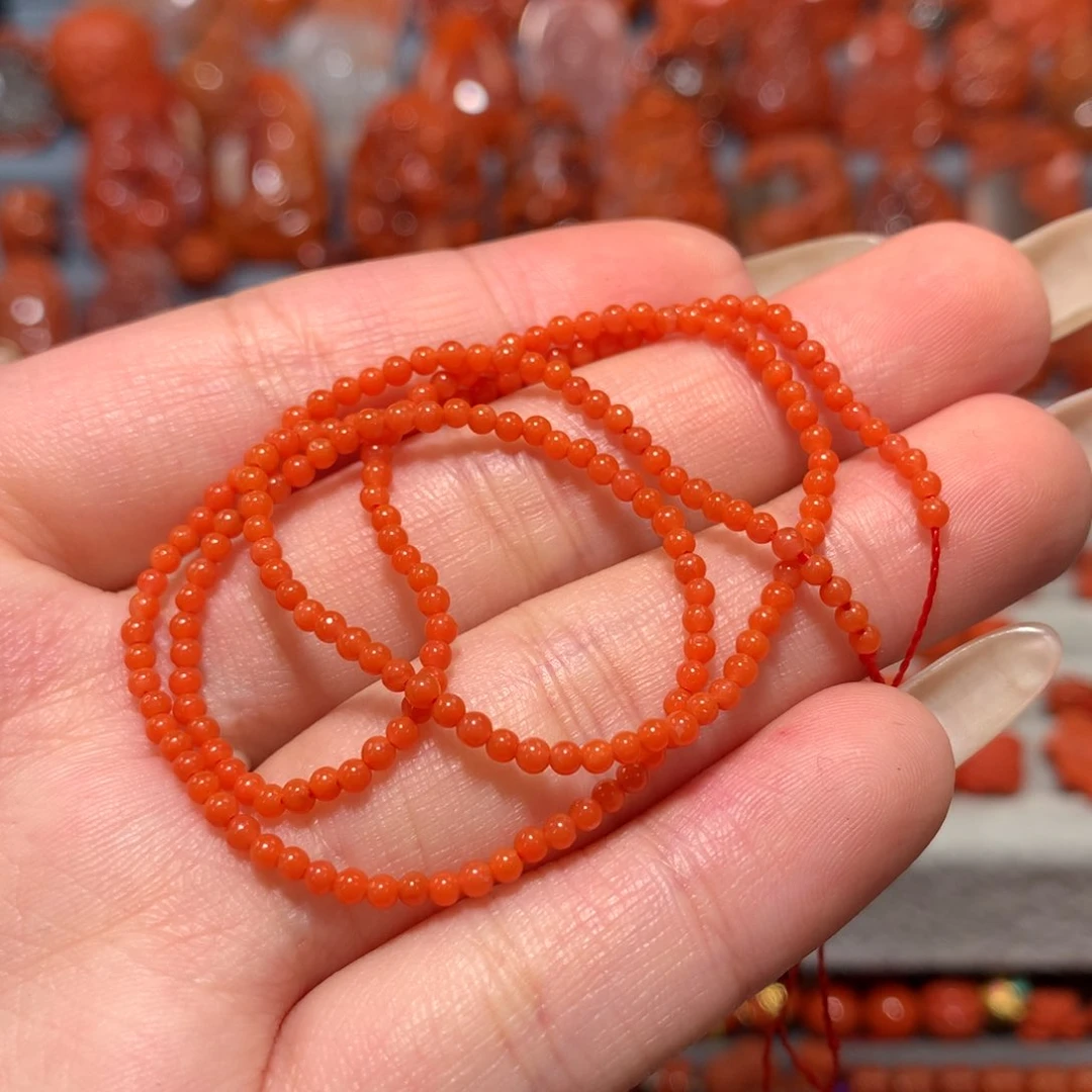 【闪购商品】未镶嵌多圈2m+南红玛瑙