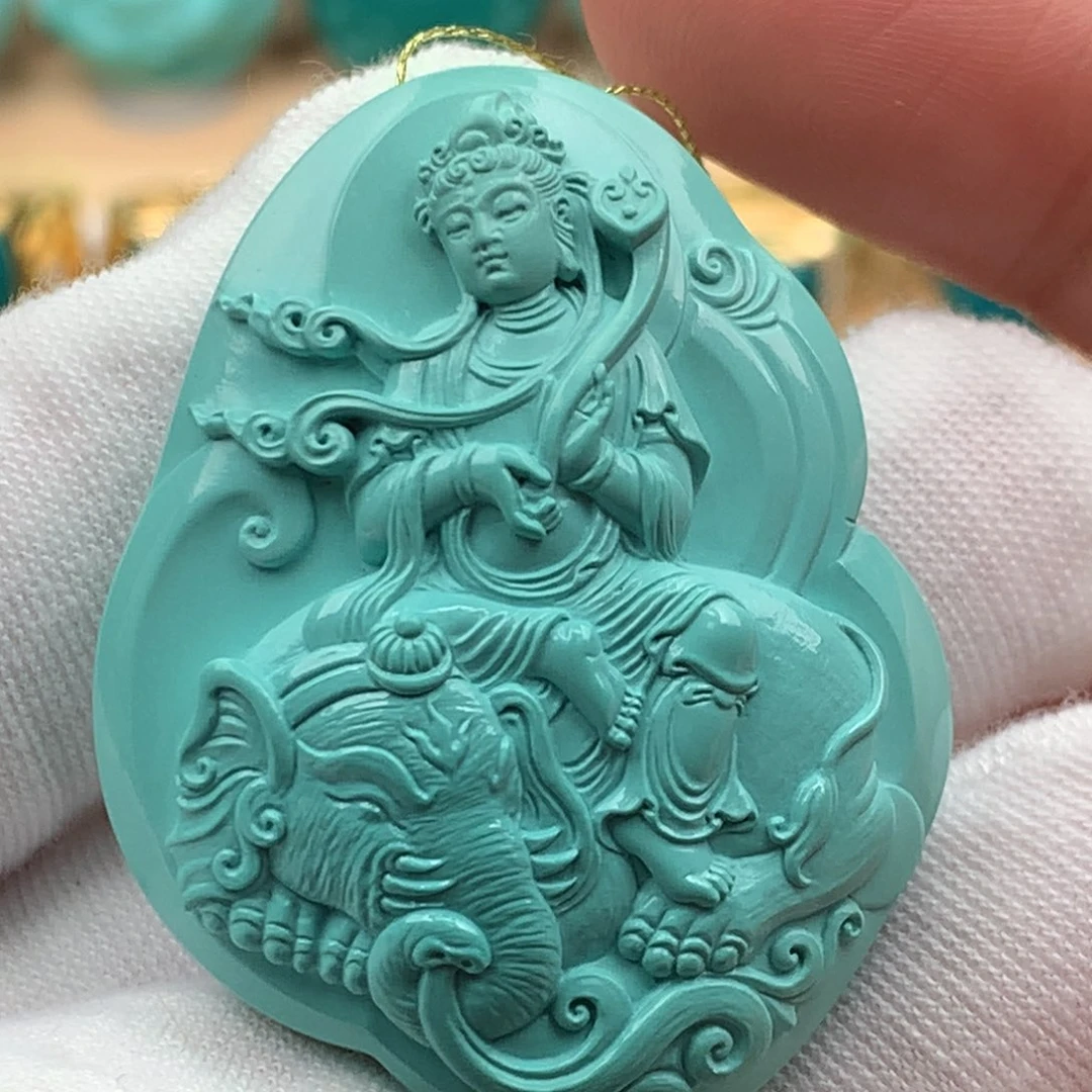 绿松石珠宝奇石未镶嵌