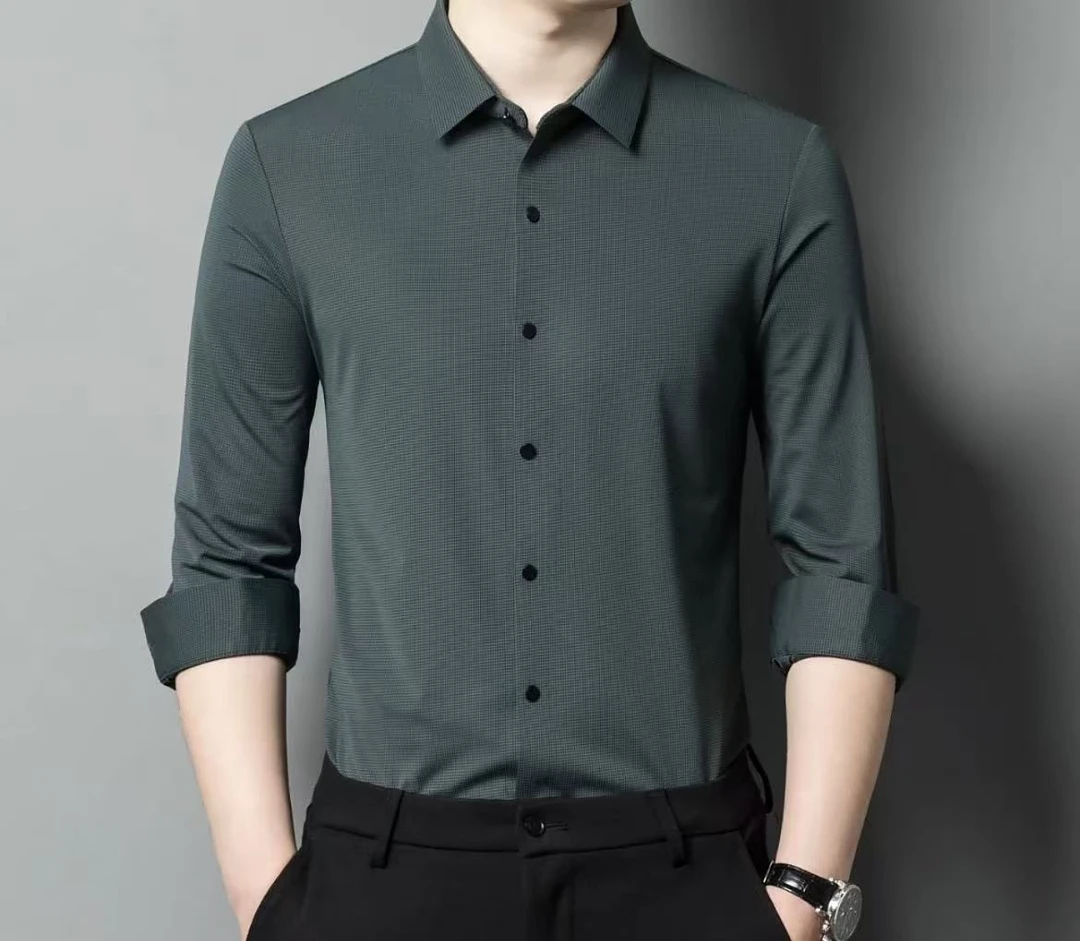 商务春秋男士长袖衬衫2423