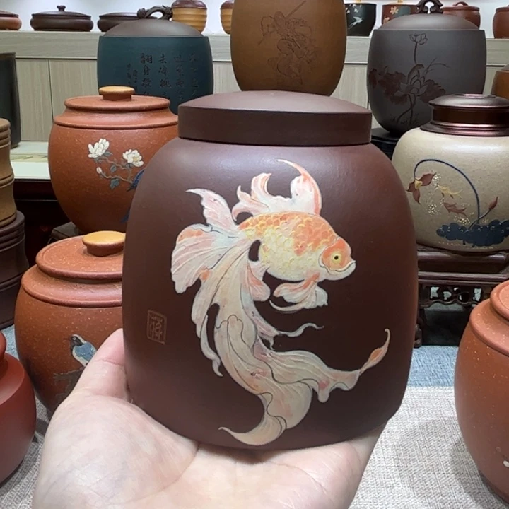 茶叶罐紫砂茶叶罐