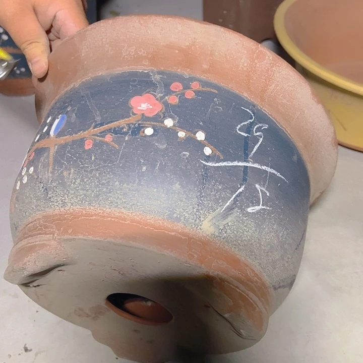 紫砂花盆特价清仓处理