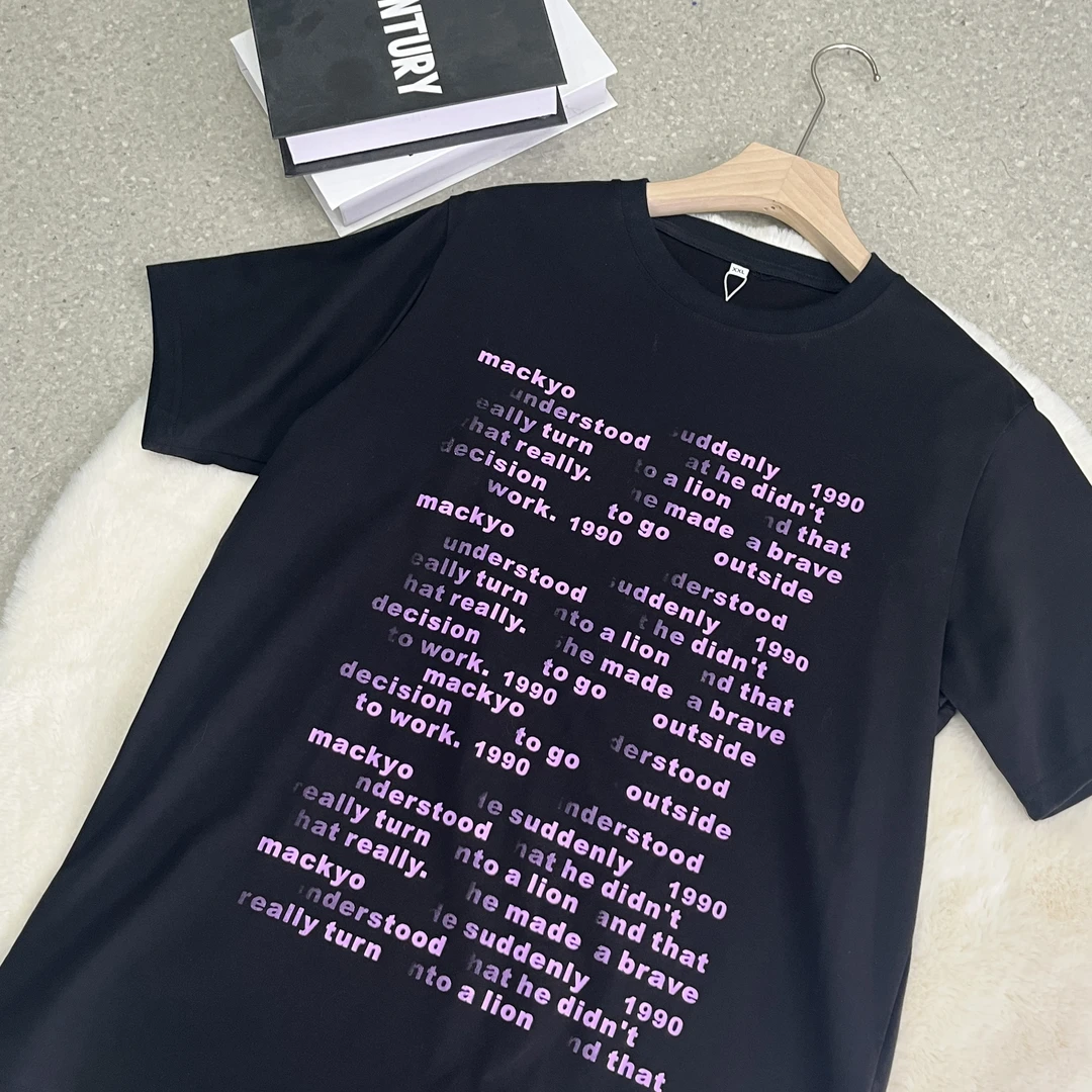 601夏季圆领纯棉短袖T恤2025