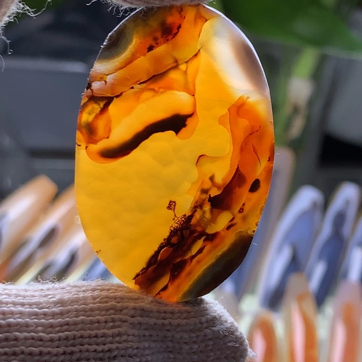 未镶嵌玛瑙/玉髓珠宝半成品84