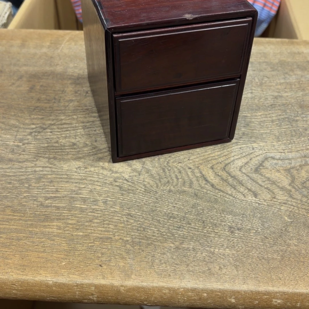 储物柜红酸枝木类般若中古美术工艺品