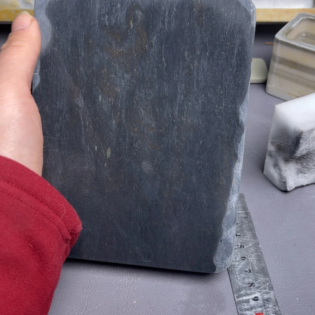 %***1易砚老坑塔山青砚台