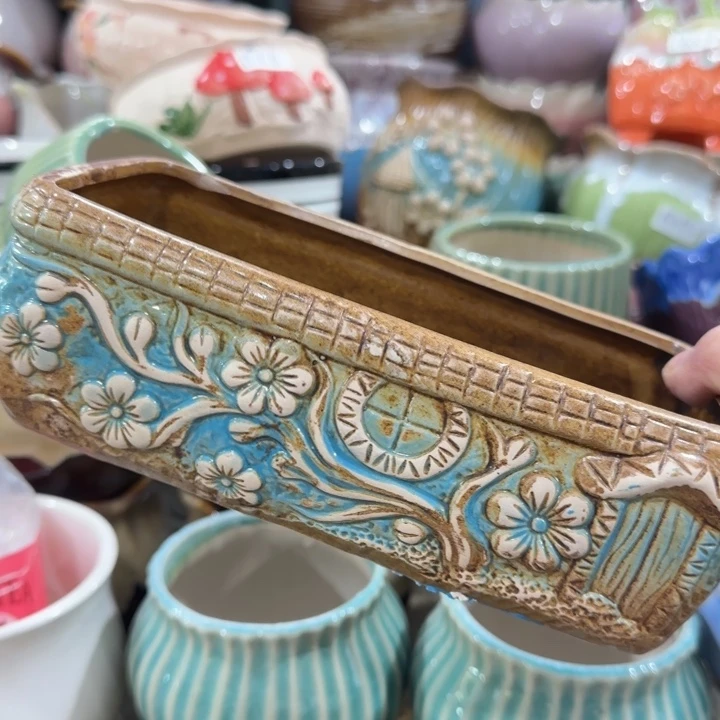 凑9块包邮，有孔，花盆