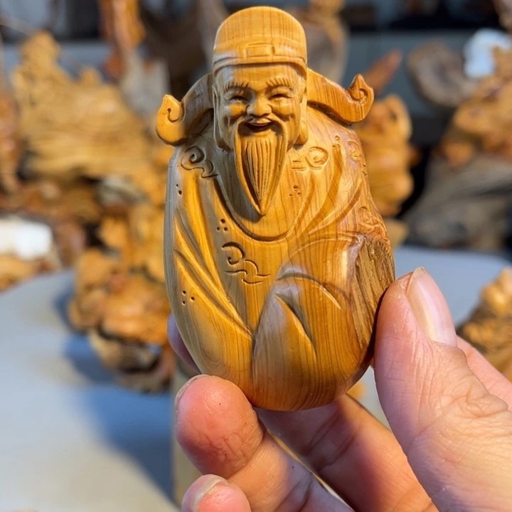 柏木（崖柏）根雕工艺摆件