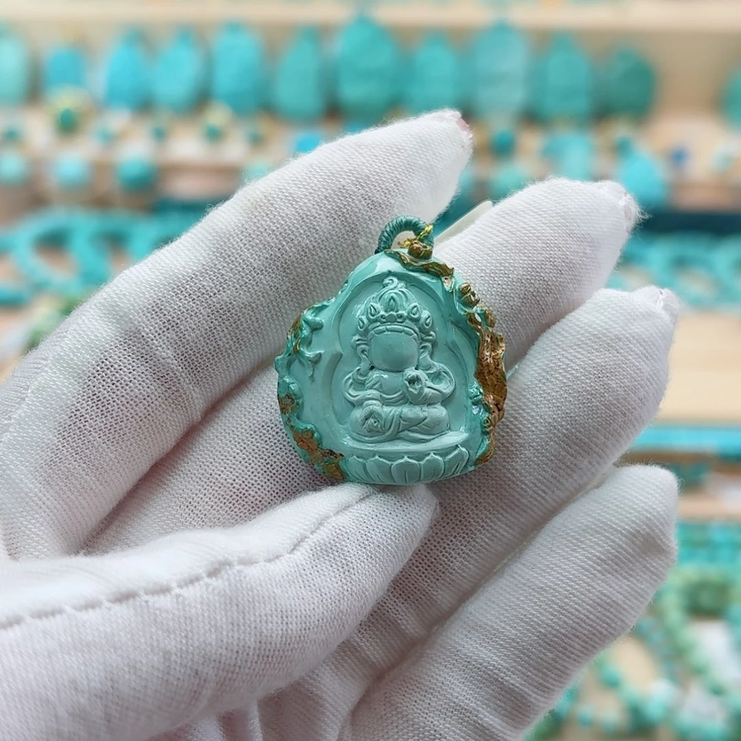 绿松石未镶嵌珠宝奇石