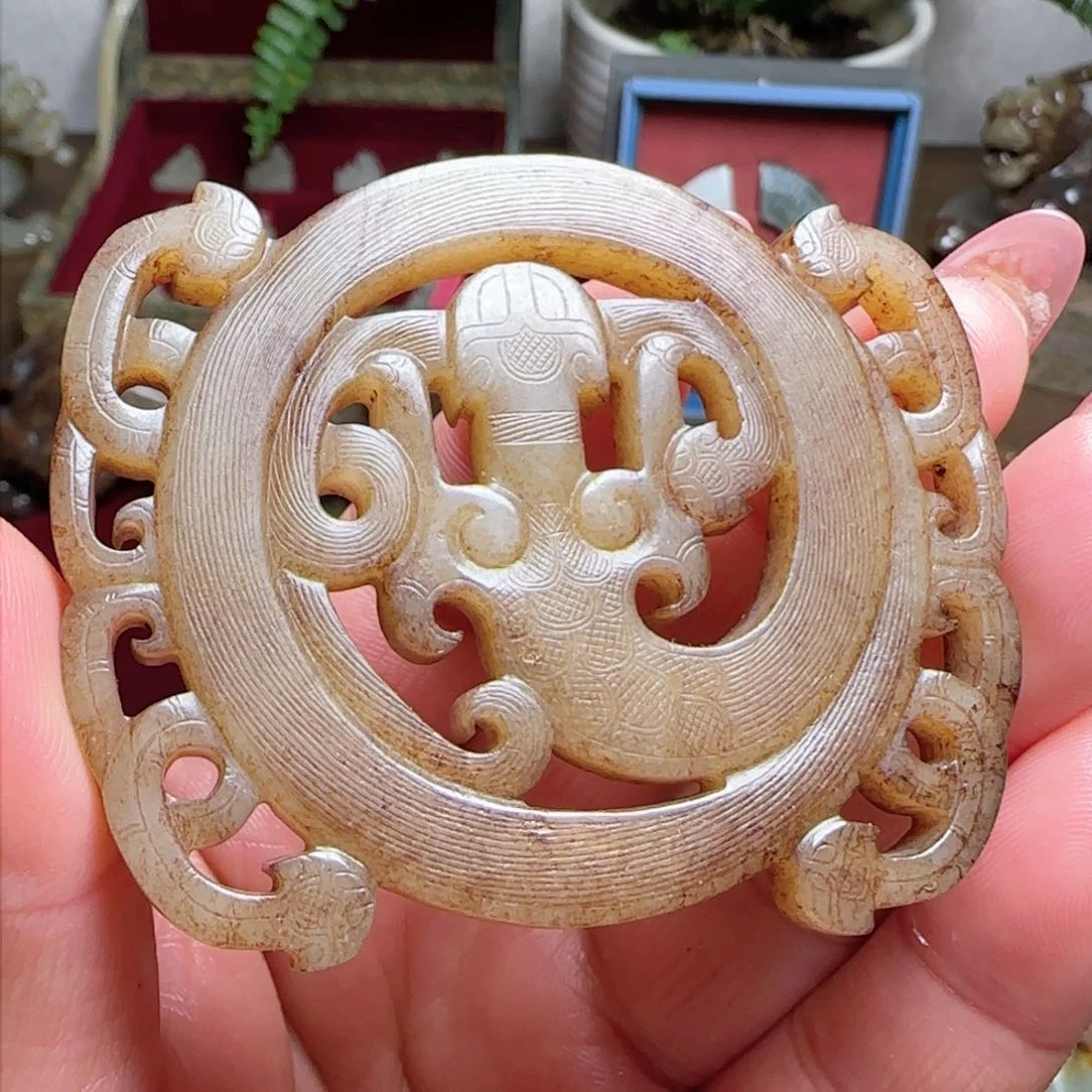 和田玉挂件未镶嵌