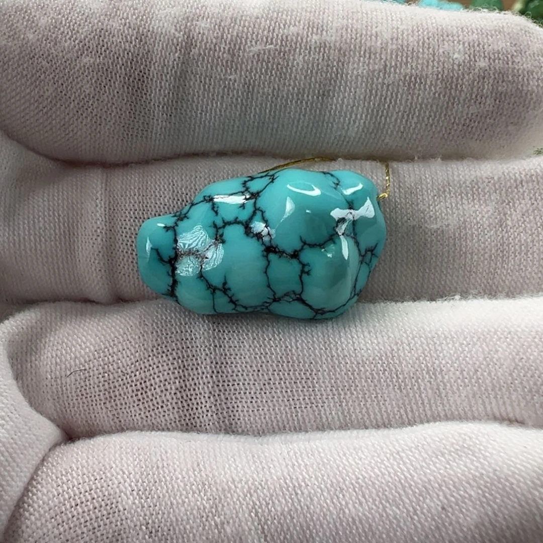 未镶嵌绿松石随形 15.2mm