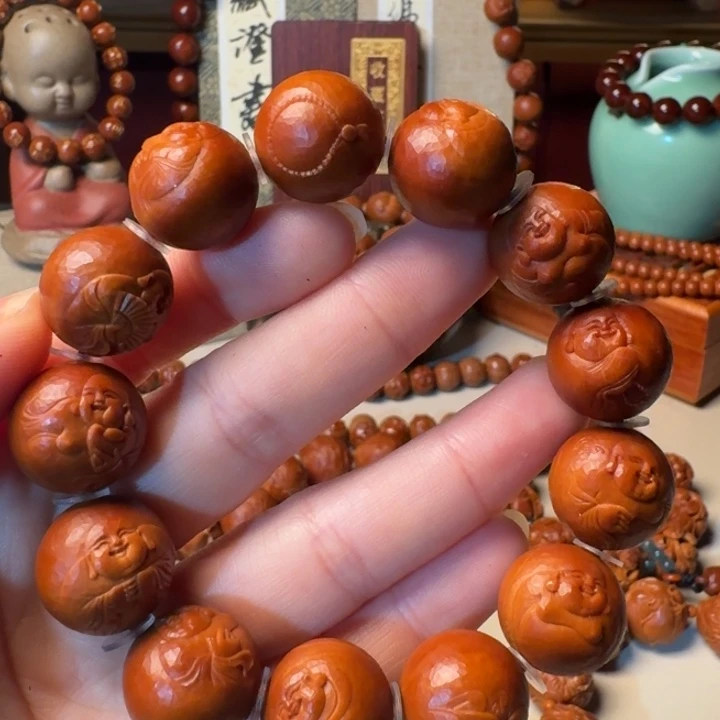 橄榄核手串/手链手工弥勒