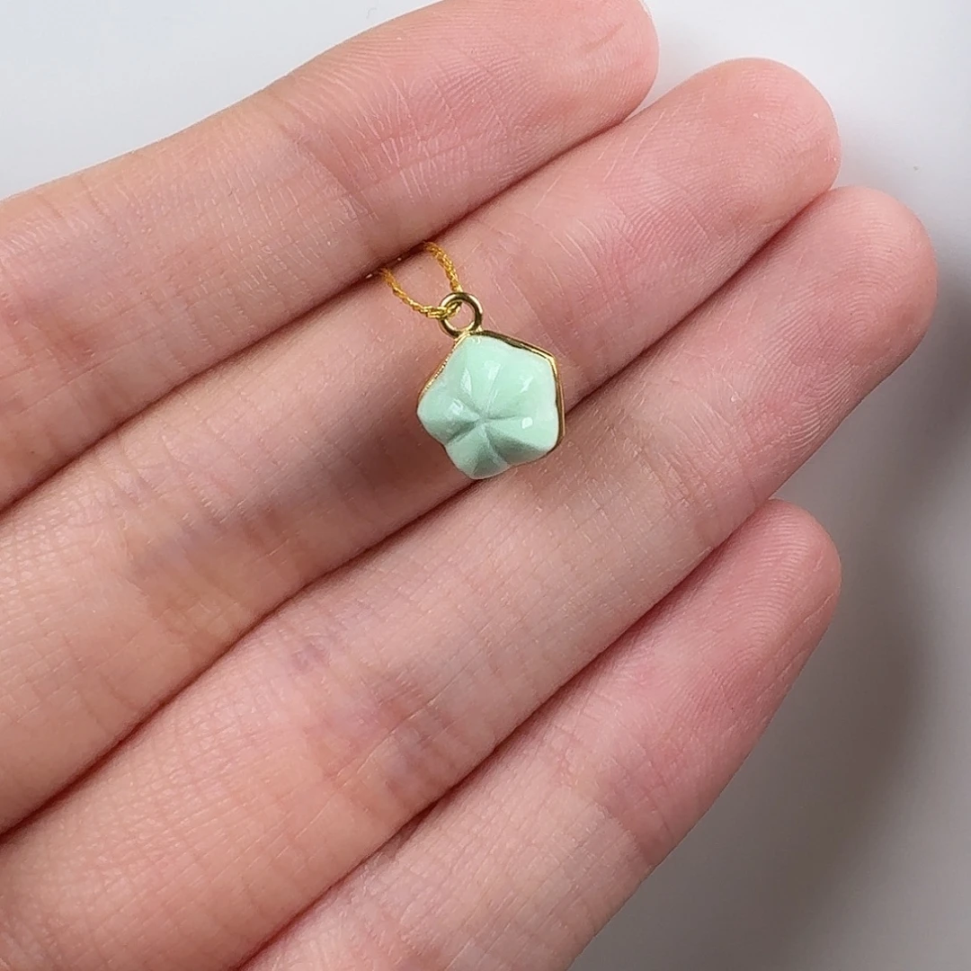 绿松石18K金镶嵌珠宝奇石