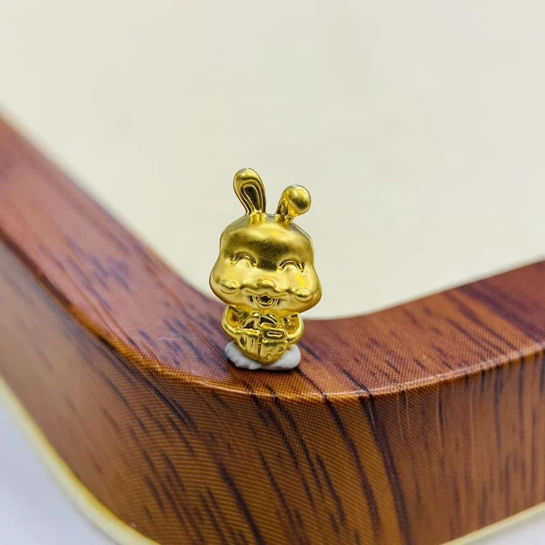 新金社黄金足金999生肖兔DP0974