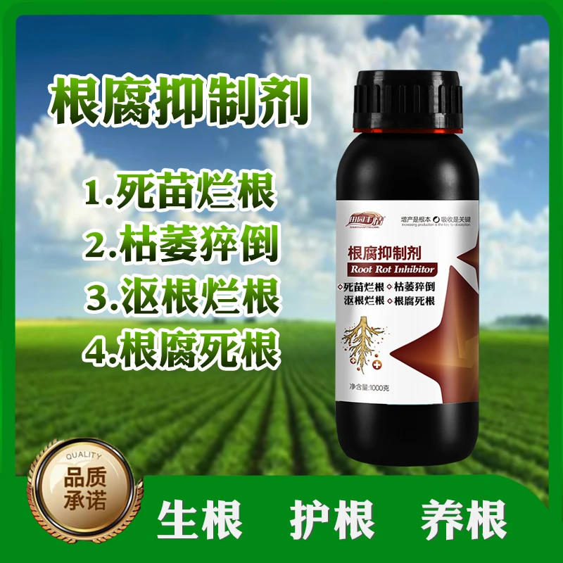 农作物根腐烂根软腐必备根腐抑制剂黑根死棵僵苗青枯立枯的生新根