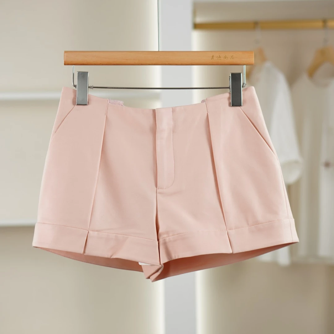 麦迪尚品 507031043 夏季简约时尚性感小短裤品牌撤柜女装