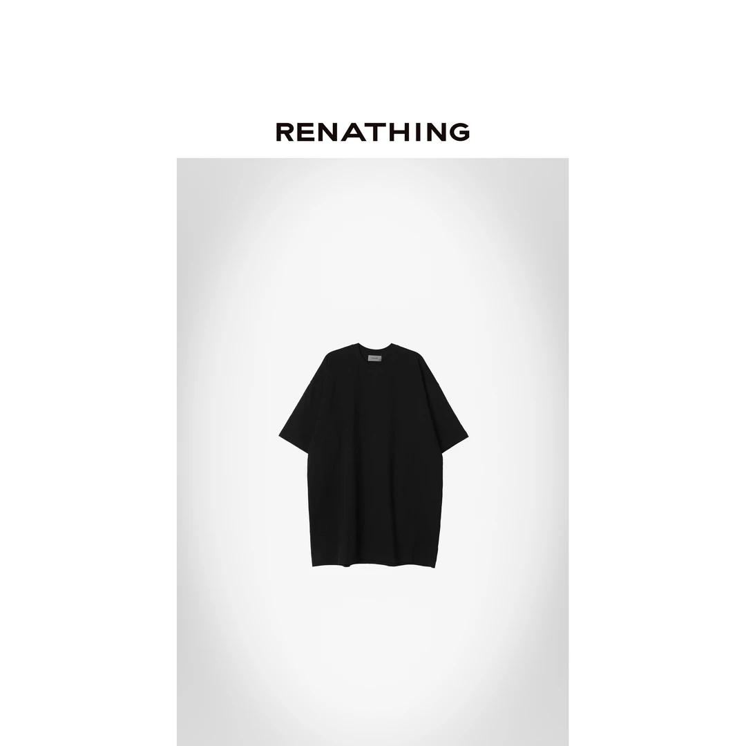【RENATHING】简约落肩设计宽松大T恤