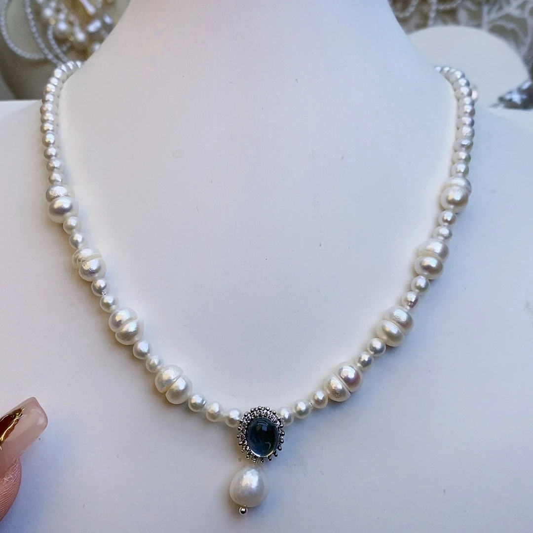 淡水珍珠颈饰未镶嵌
