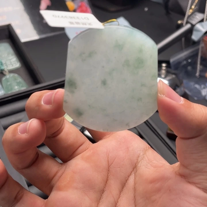 翡翠未镶嵌挂件翡翠首饰