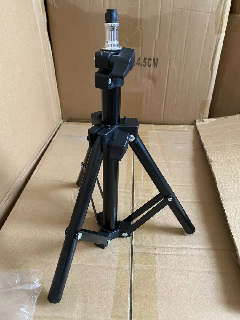 通用手机直播支架加厚加粗可折叠伸缩便携户外落地三脚架