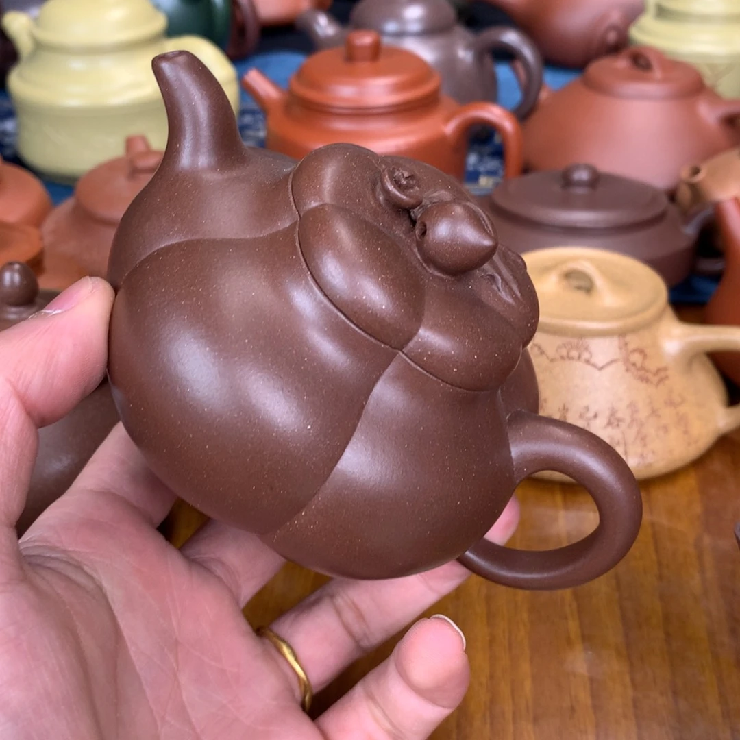 紫砂茶杯淼*原矿紫砂