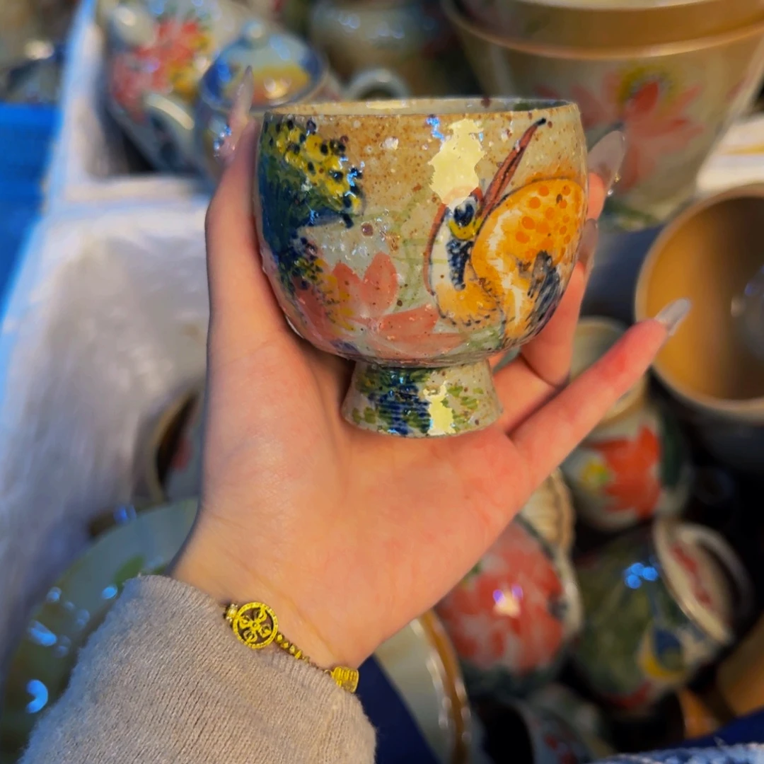 瓷片景德镇陶瓷手工手绘