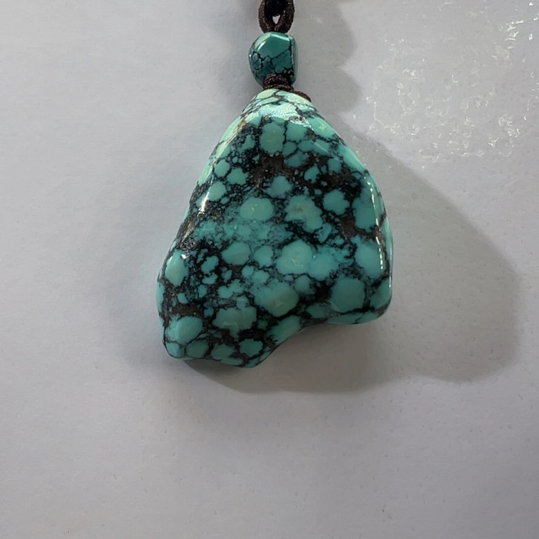 绿松石未镶嵌挂件
