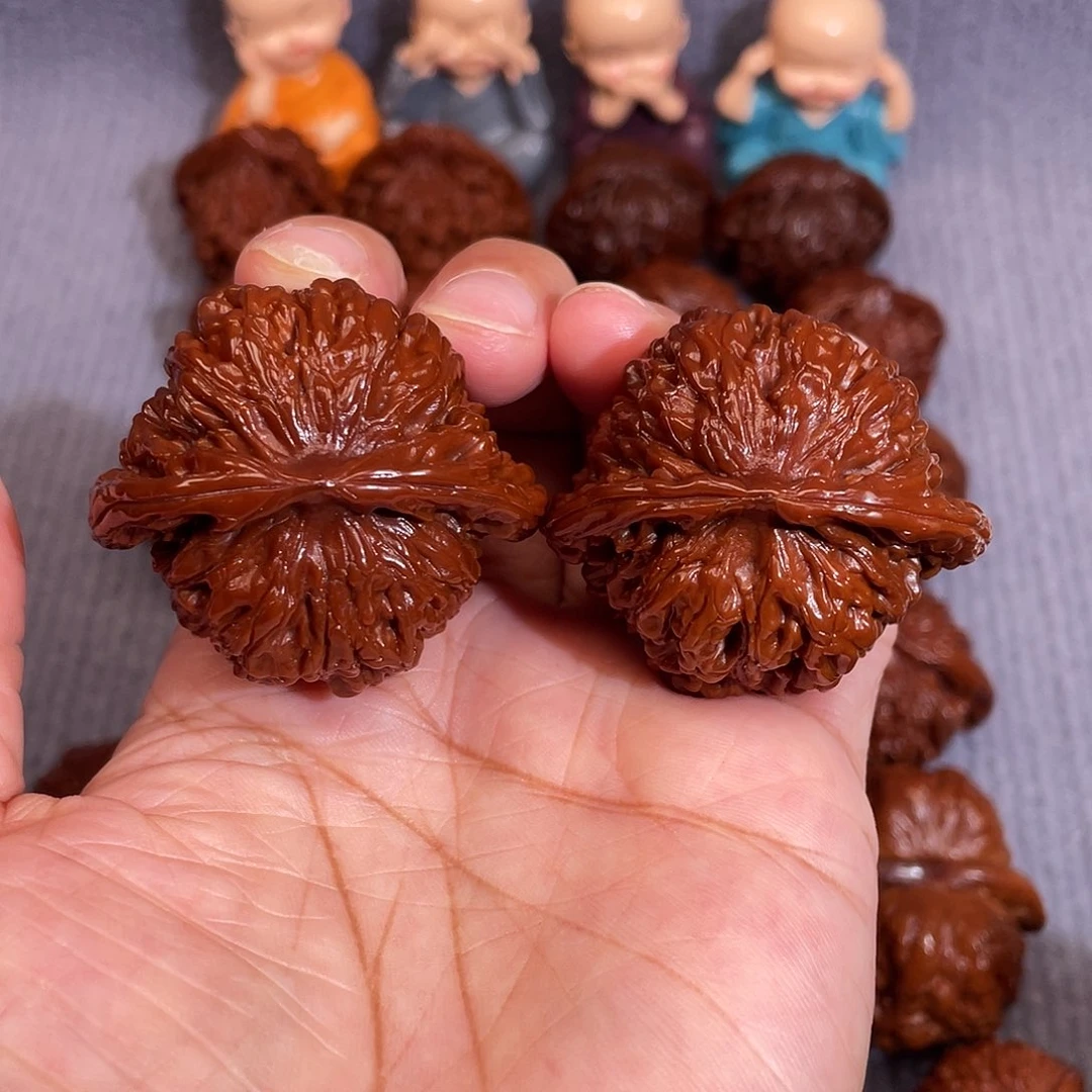 文玩核桃吊坠四座楼43