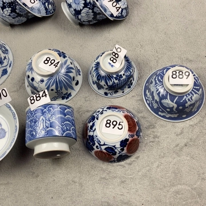 喜***福杯手工手绘手工制作