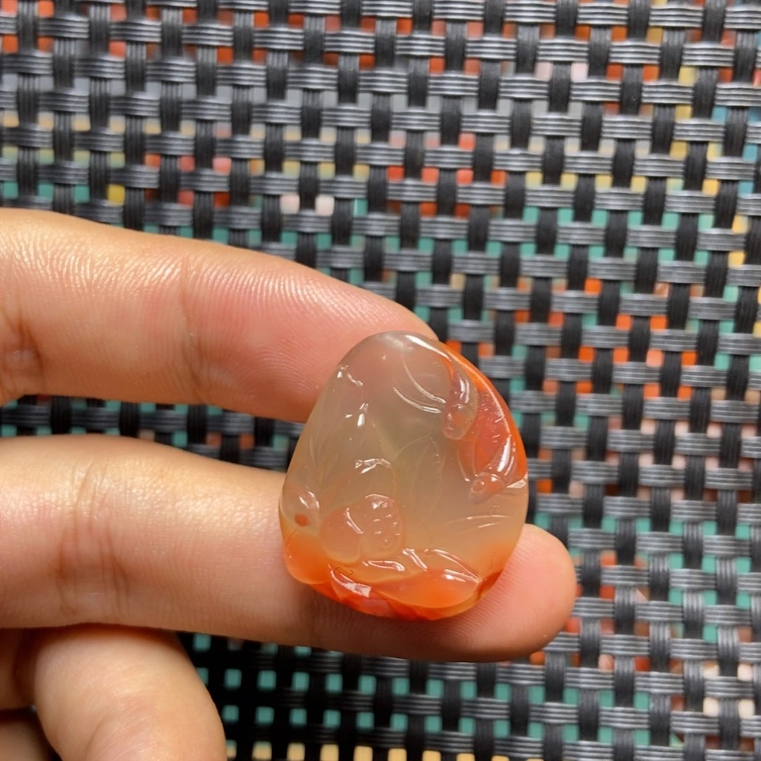 吊坠(不含链)未镶嵌南红玛瑙