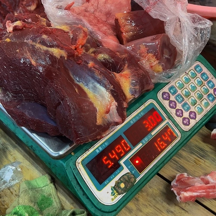 广西土耕马马肉中国大陆